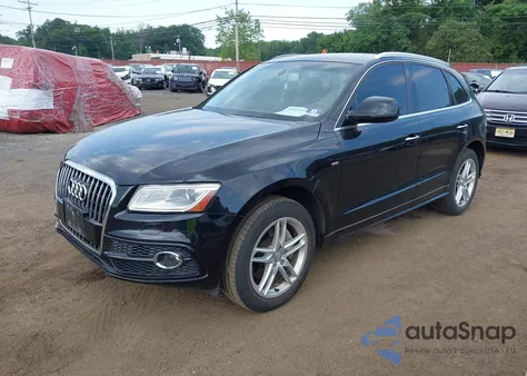 2015 Audi Q5 3.0T Premium Plus z USA, uszkodzony, nr VIN WA1DGAFP0FA102340